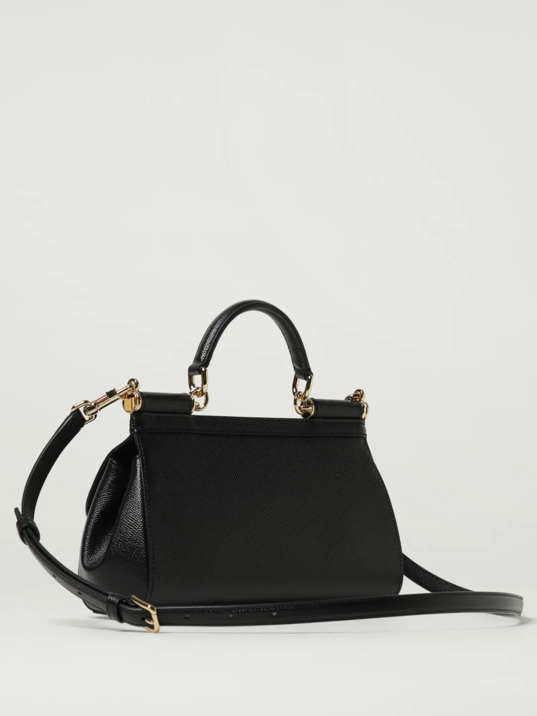 Borsa Sicily in pelle saffiano Dolce & Gabbana