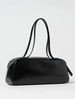 Borsa Simona Khaite in pelle lucida