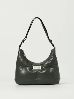 Borsa Small Hobo Maison Margiela in nappa capitonnè