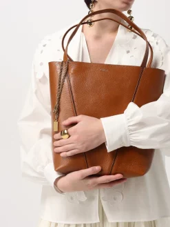 Borsa Spin Chloè in pelle a grana