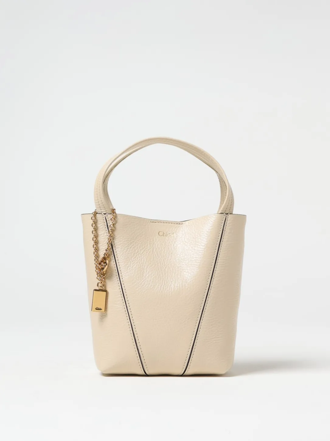 Borsa Spin Chloè in pelle a grana