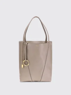 Borsa Spin Chloé in pelle martellata