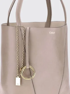 Borsa Spin Chloé in pelle martellata