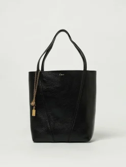 Borsa Spin Chloé in pelle martellata