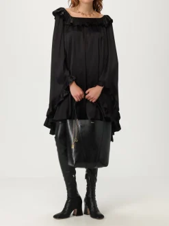 Borsa Spin Chloé in pelle martellata