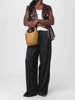 Borsa Spin Mini Chloé in camoscio