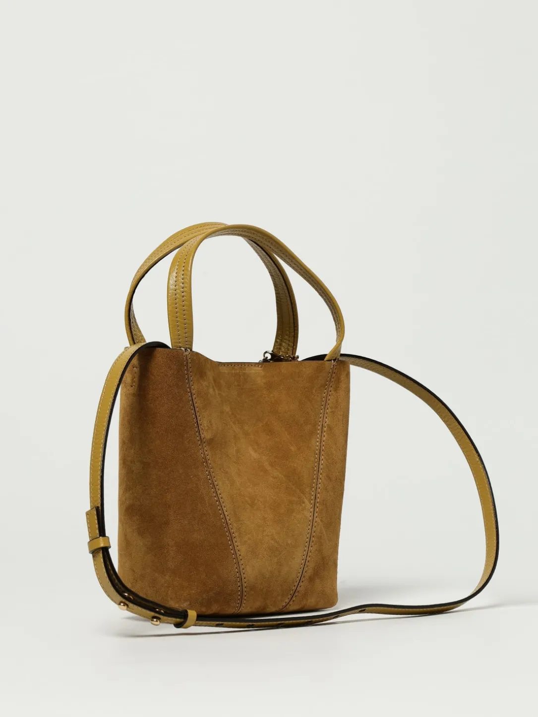Borsa Spin Mini Chloé in camoscio
