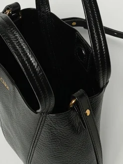 Borsa Spin Mini Chloé in pelle a grana