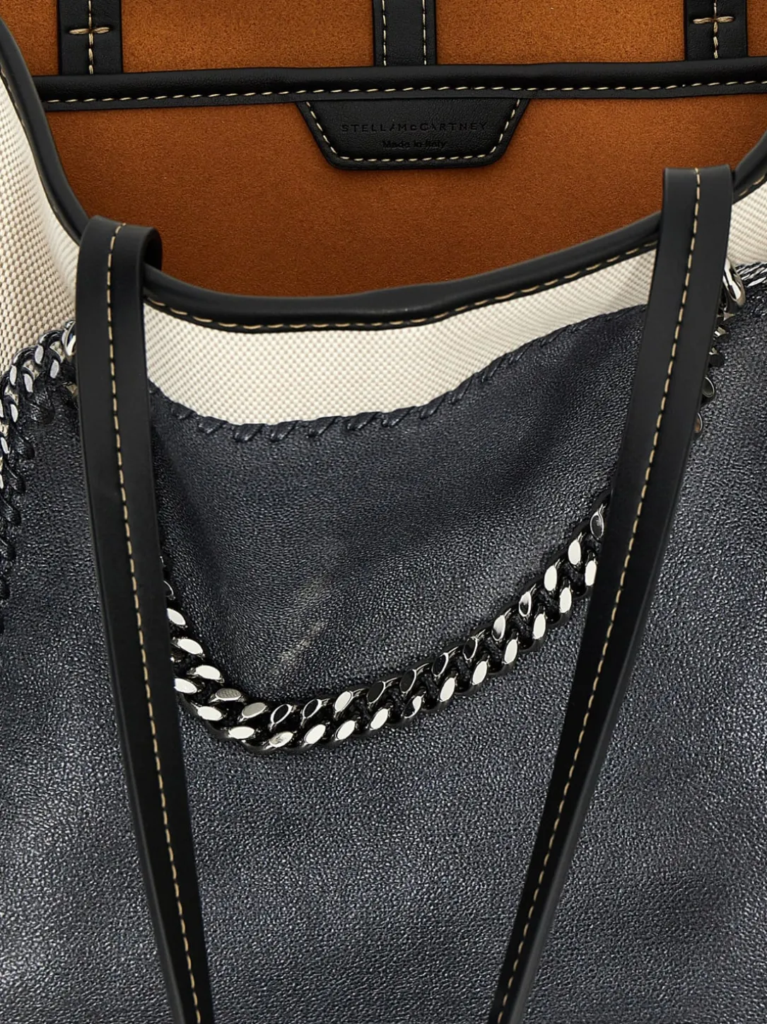 Borsa Stella McCartney in canvas e pelle sintetica