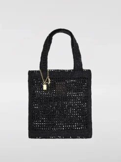 Borsa Summer Banana Chloè in rafia crochet