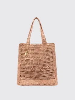 Borsa Summer Banana Chloè in rafia crochet