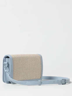 Borsa Summer V°73 in rafia e pelle sintetica