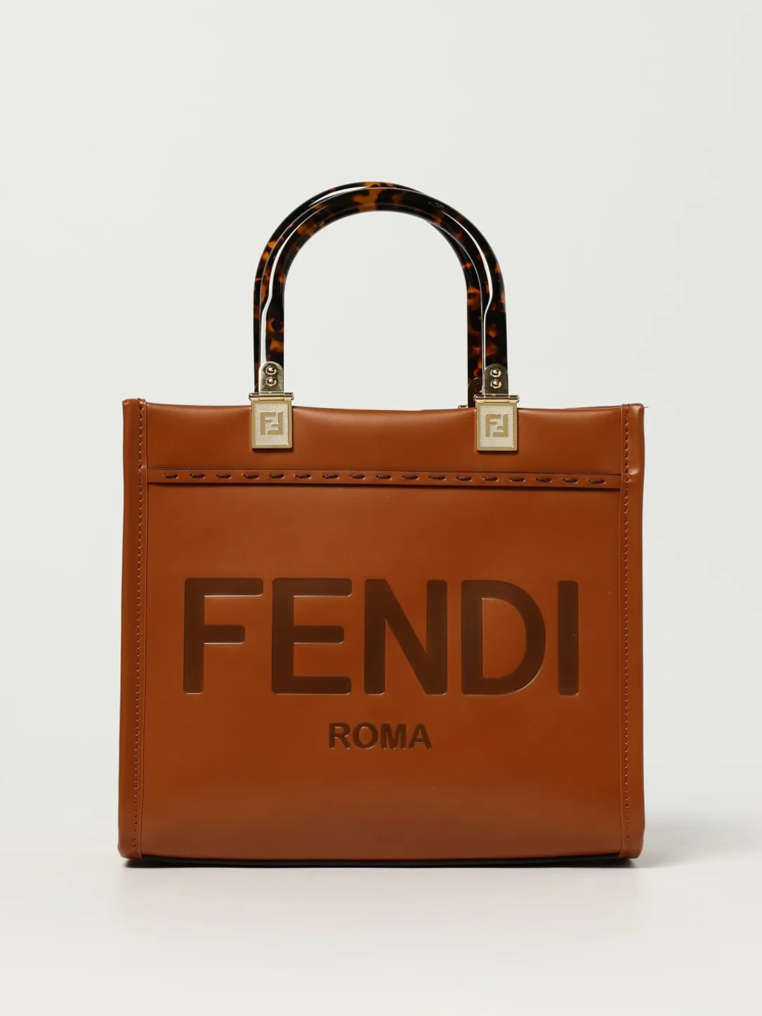 Borsa Sunshine Small Fendi in pelle