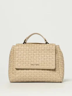 Borsa Sveva Woven Orciani in nappa intrecciata