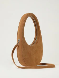 Borsa Swipe Coperni in camoscio