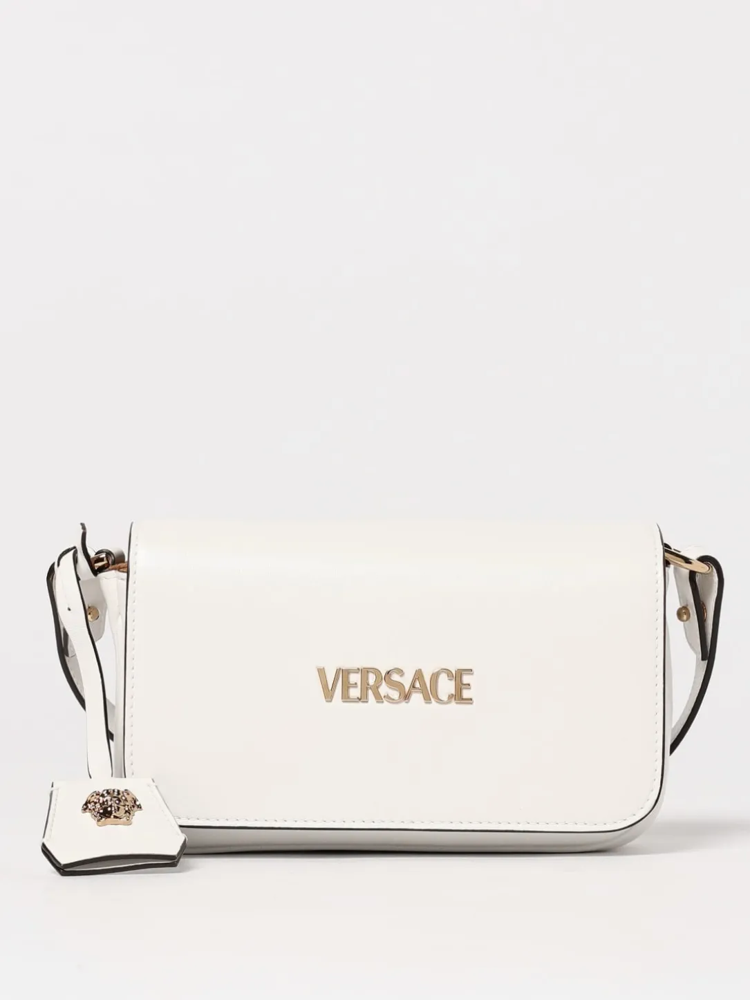 Borsa Tag Versace in pelle