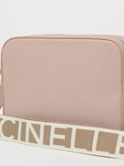 Borsa Tebe Small Coccinelle in pelle a grana