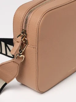 Borsa Tebe Small Coccinelle in pelle a grana