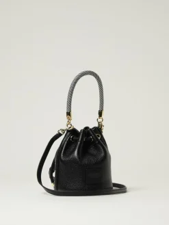 Borsa The Bucket Bag Marc Jacobs in pelle a grana