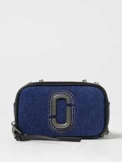 Borsa The Denim Chain Marc Jacobs in denim di cotone e pelle
