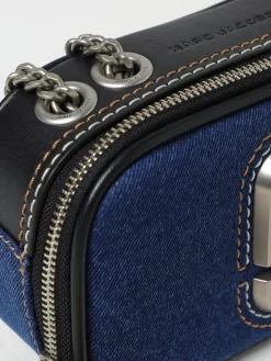 Borsa The Denim Chain Marc Jacobs in denim di cotone e pelle