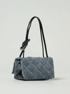 Borsa The Dual Marc Jacobs in denim trapuntato