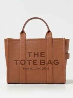 Borsa The Medium Tote Bag Marc Jacobs in pelle a grana