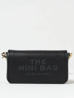 Borsa The Mini Bag Marc Jacobs in pelle a grana