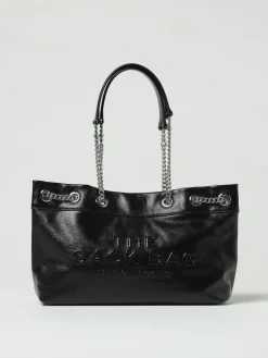 Borsa The Small Chain Sack Bag Marc Jacobs in pelle a grana