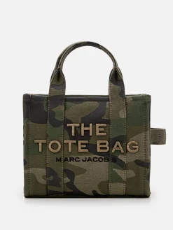 Borsa The Tote Bag Marc Jacobs in canvas camouflage
