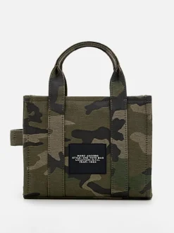Borsa The Tote Bag Marc Jacobs in canvas camouflage