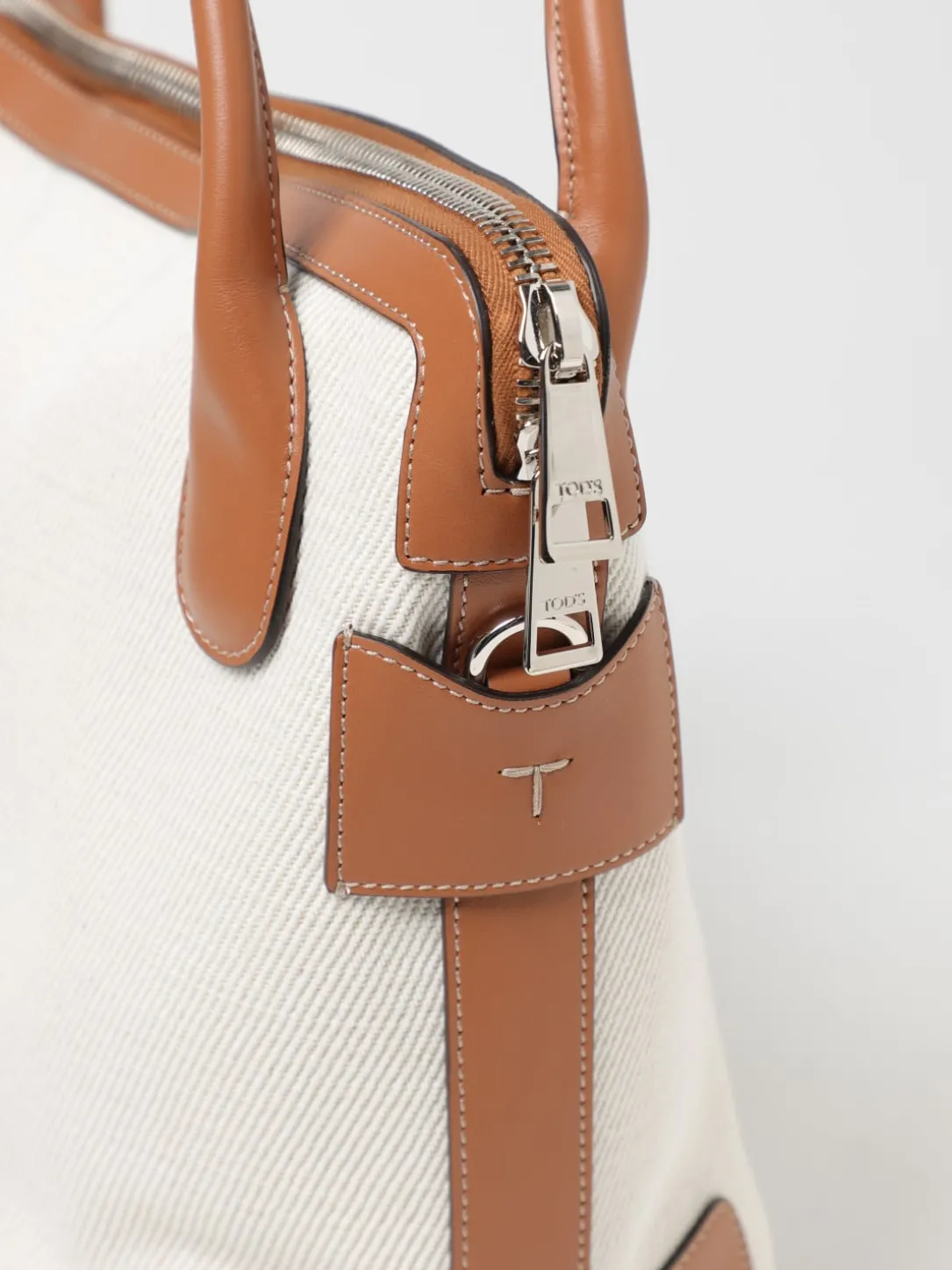 Borsa Tod's in canvas e pelle