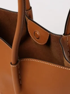 Borsa Tod's in pelle e rafia intrecciata