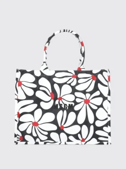Borsa tote a spalla MSGM stampata