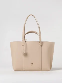 Borsa tote Carrie Pinko in pelle a grana