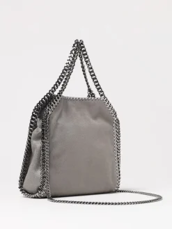 Borsa tote Falabella Stella McCartney in camoscio sintetico cracklè