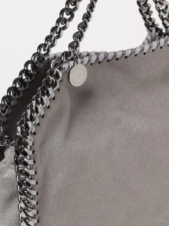 Borsa tote Falabella Stella McCartney in camoscio sintetico cracklè