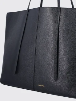 Borsa tote in pelle a grana by Malene Birger