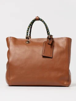 Borsa tote in pelle Moschino Couture