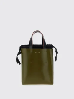 Borsa Tote Museo Mini in pelle di vitello Marni