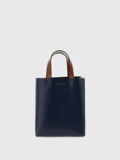 Borsa Tote Museo Mini in pelle di vitello Marni