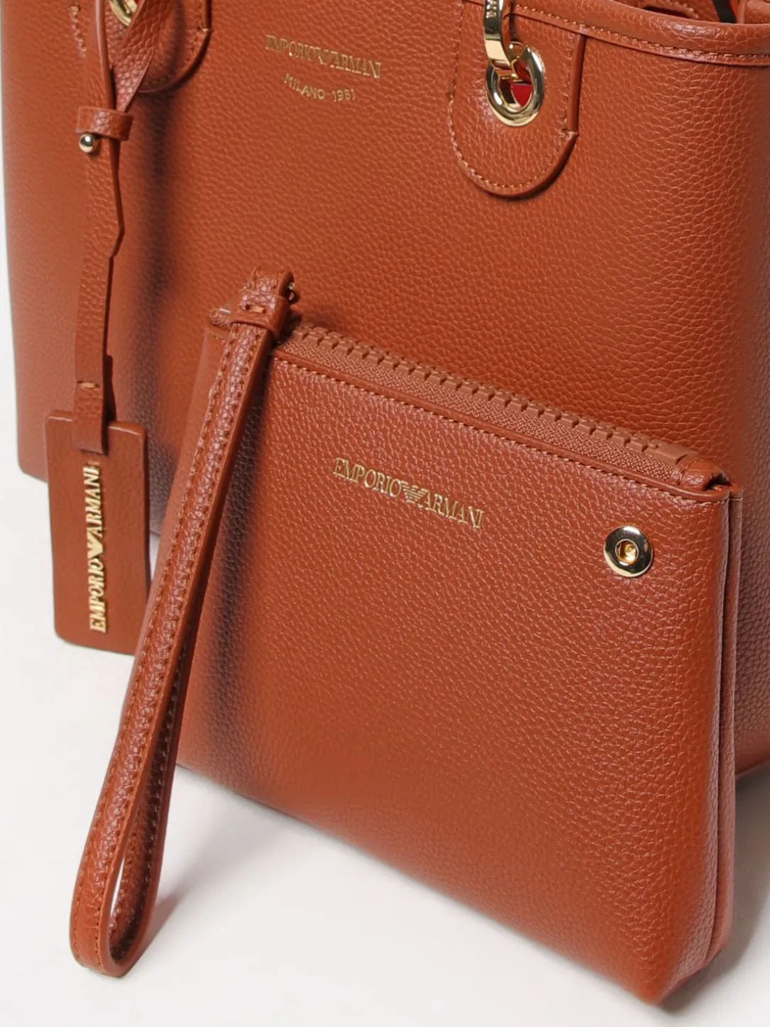 Borsa tote MyEA Emporio Armani in pelle sintetica a grana