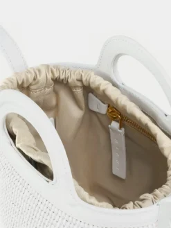 Borsa Tropicalia Marni in pelle e rafia