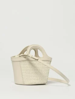 Borsa Tropicalia Marni in rafia e pelle