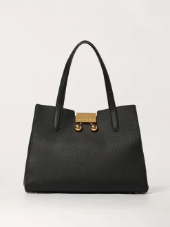 Borsa Trunkaroo Tote Marni in pelle a grana