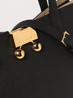 Borsa Trunkaroo Tote Marni in pelle a grana