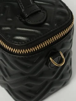 Borsa Vanity Fendi in nappa con monogram FF in rilievo