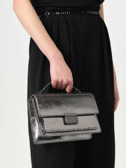 Borsa Venezia in pelle laminata Golden Goose