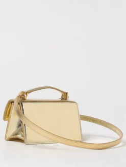 Borsa Venezia Small Golden Goose in pelle laminata cracklè