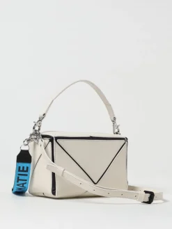 Borsa Vic Matiè in pelle con intagli origami